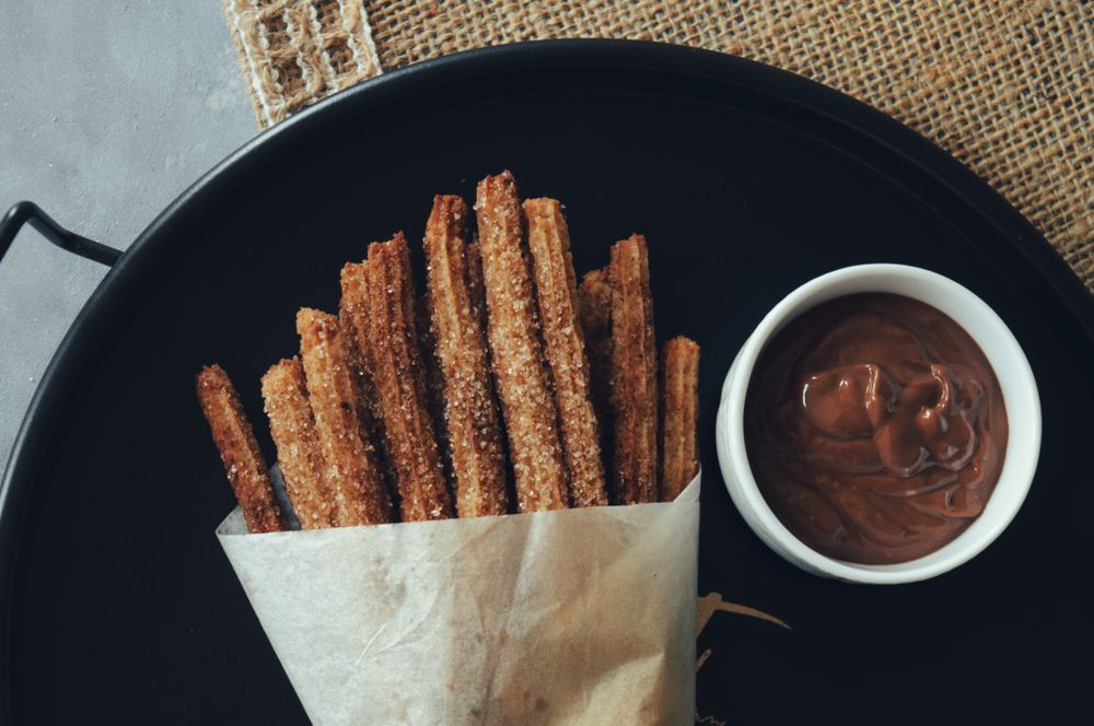 Churros con chocolate