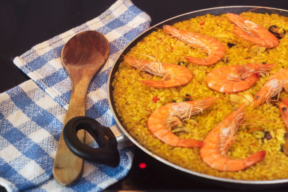 Paella de marisco